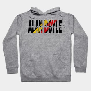 vintage typo Alan Doyle Hoodie